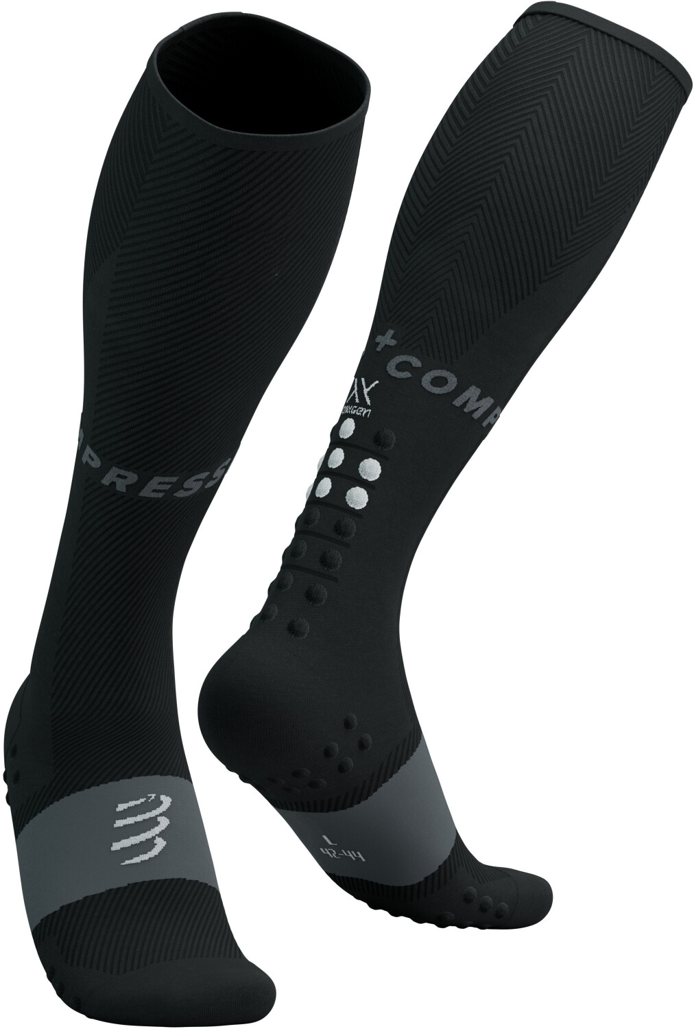 Compressport Full Socks Oxygen black