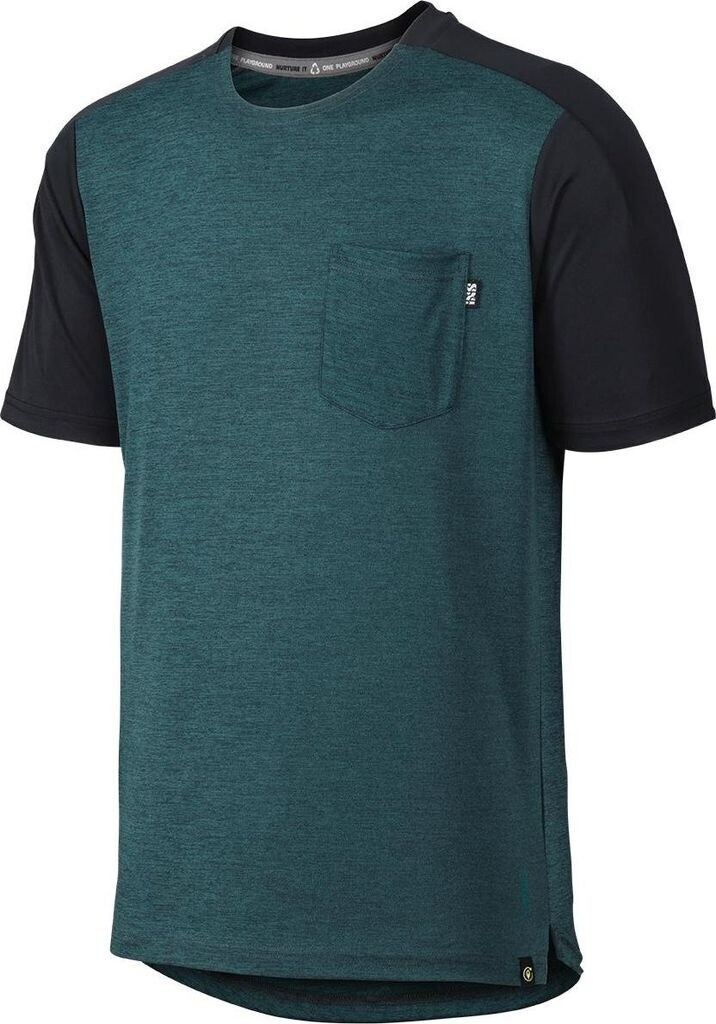 IXS Radtrikot Everglade türkis schwarz
