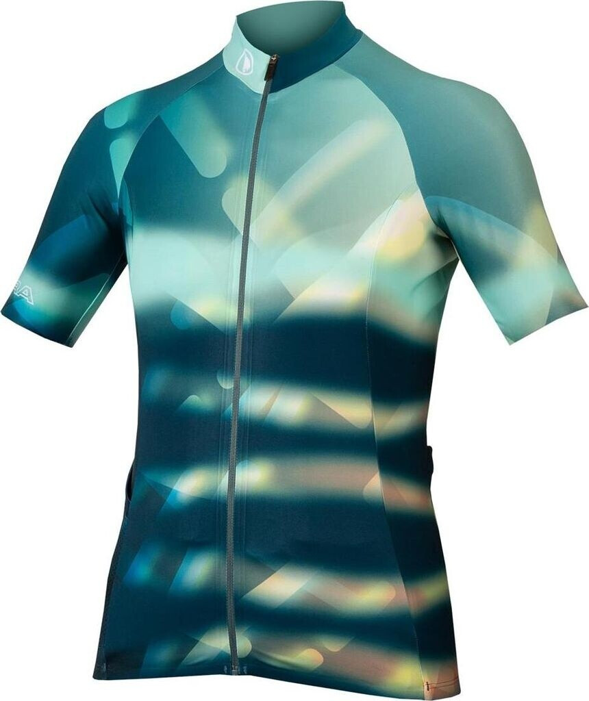 Endura Virtual Texture Damen Kurzarmtrikot hellblau