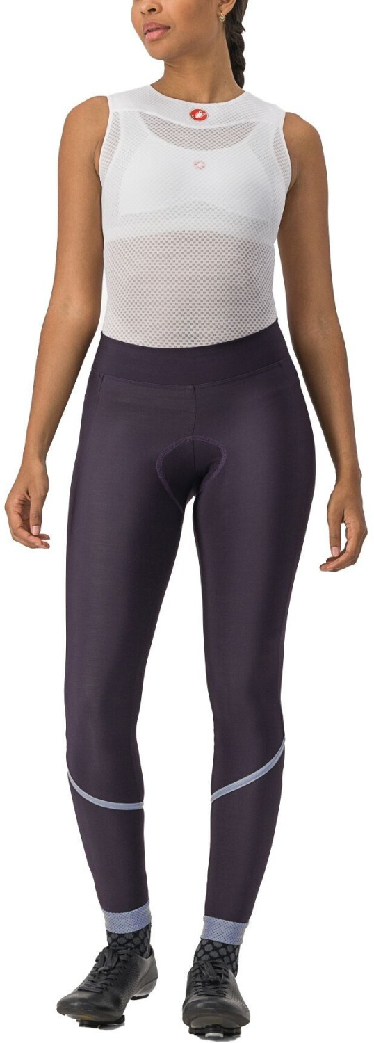 Castelli Velocissima Thermal Women's Cycling Tights long grey purple
