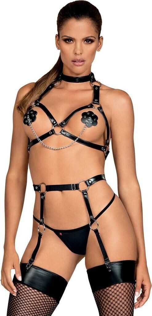 Obsessive Harness Lingerie black