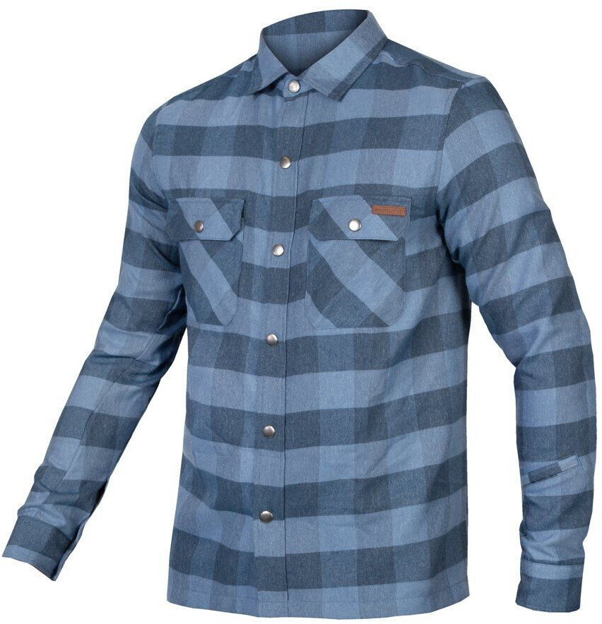Endura Hummvee Flannel Shirt ensign blue