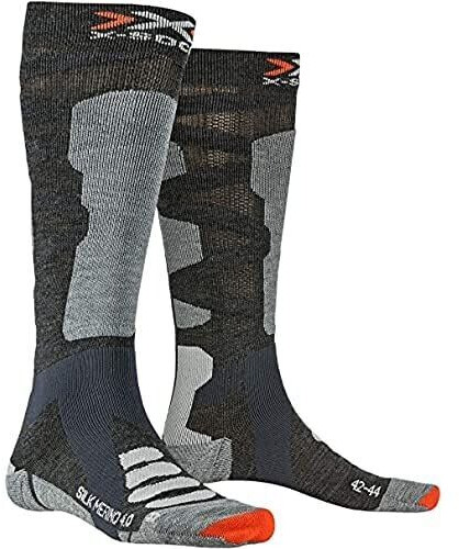 X-Socks Ski Silk Merino Socks anthracite melange