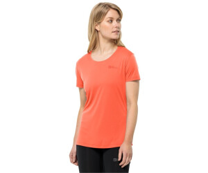 Jack Wolfskin Tech Damen T-Shirt orange-rot