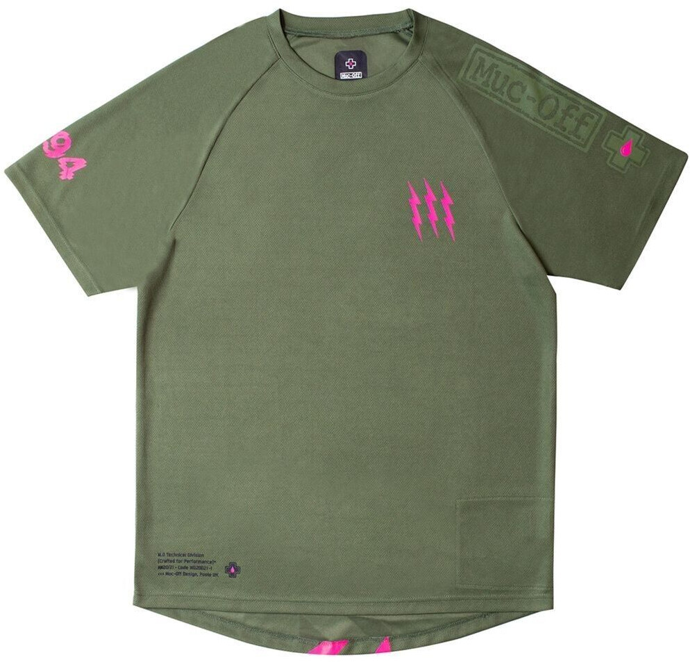 Muc-Off Cycling Jersey Riders green