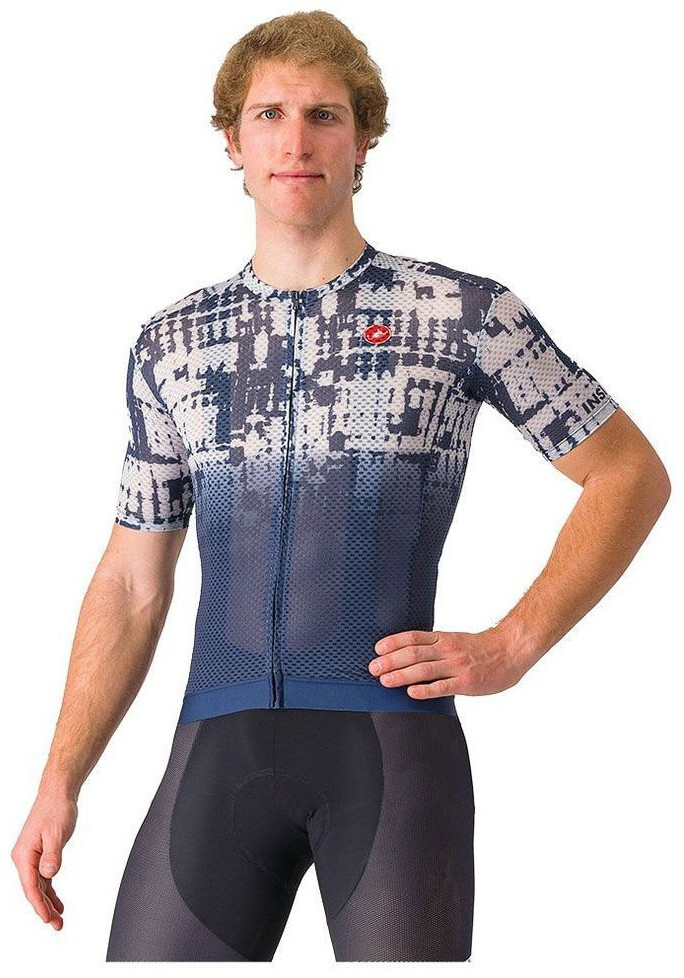 Castelli Insider Short Sleeve Jersey white blue