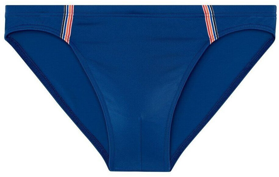 HOM Swimming Trunks dark blue orange