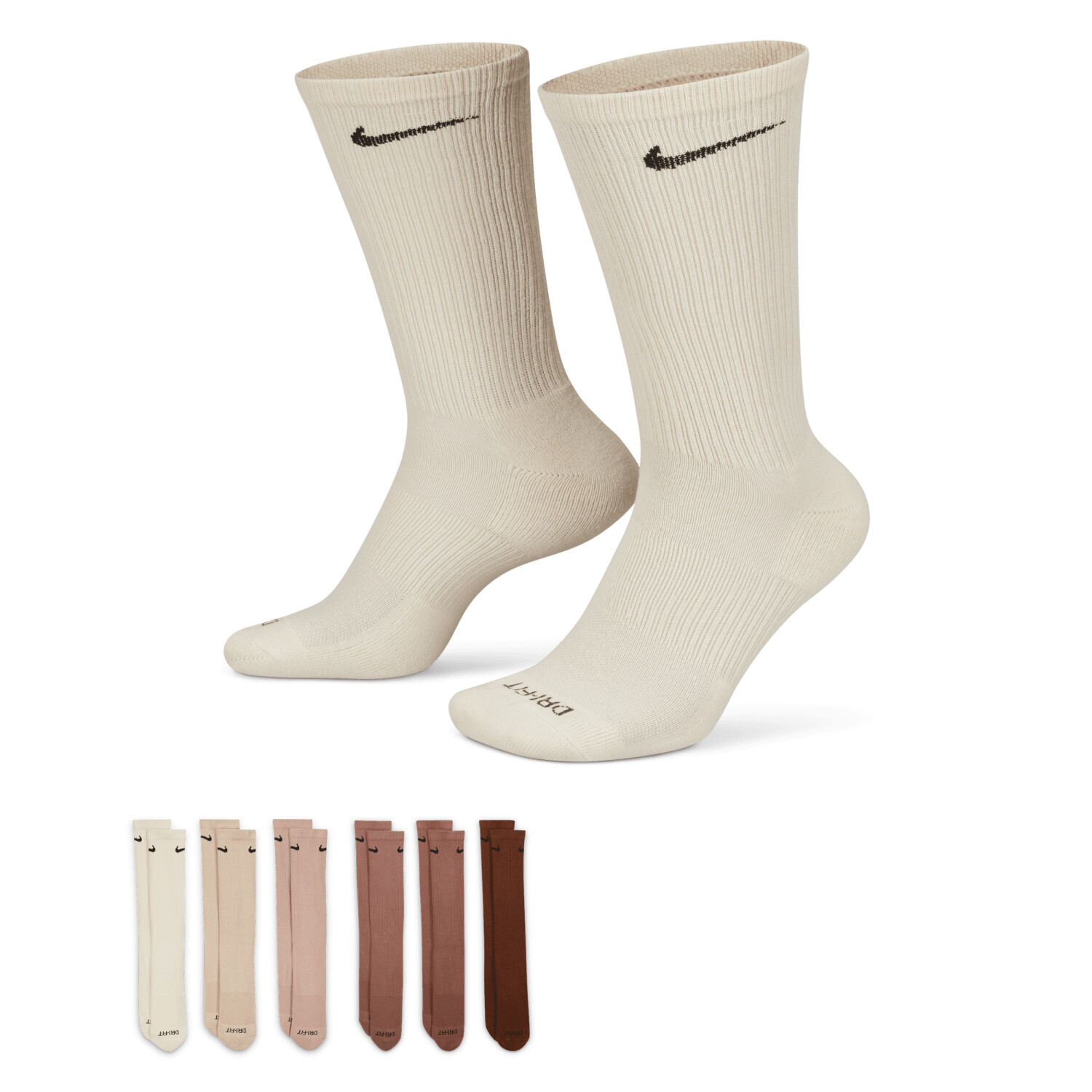 Nike Everyday Plus Cushioned Crew Training Socks Pair multicolor SX6897-904