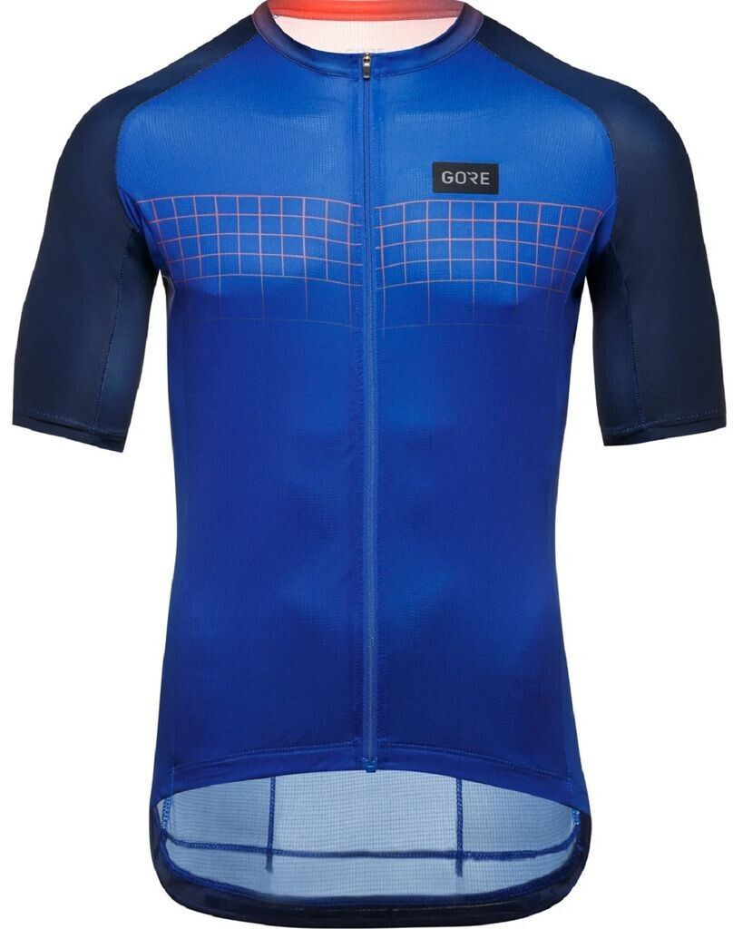 Gore Grid Fade Short Sleeve Jersey blue red-orange