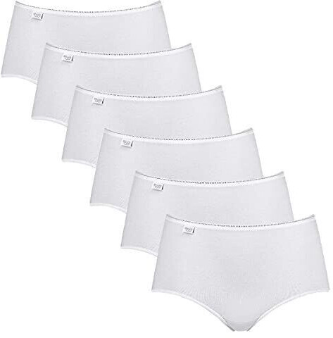Sloggi Cotton Midi Slip 6-pack white
