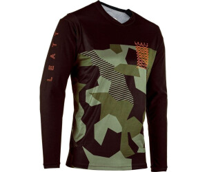 Leatt Gravity Jersey Camo grün