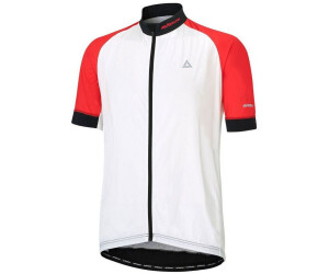 Airtracks Fahrradtrikot Kurzarm Pro Line weiß schwarz rot