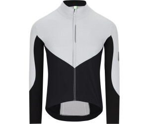 Q36,5 Hybrid Langarmtrikot schneeweiß schwarz