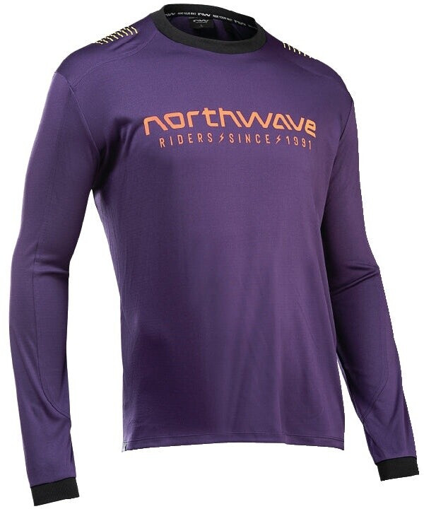 Northwave MTB-Jersey Langarm Sharp violett
