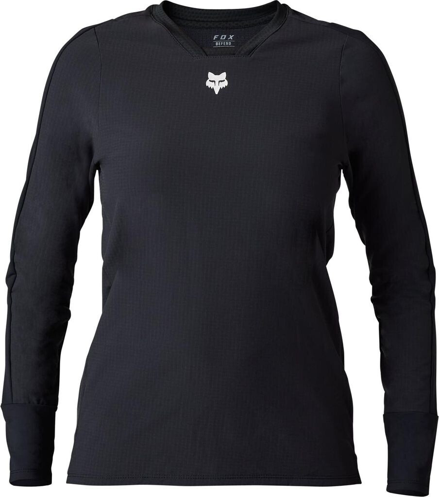 Fox Racing Damen Long Sleeve Cycling Jersey Lady Defend Thermal schwarz