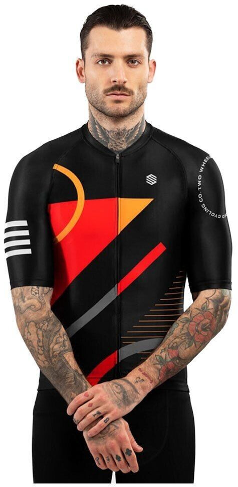 Siroko Cycling Jersey M2 Colorado black red