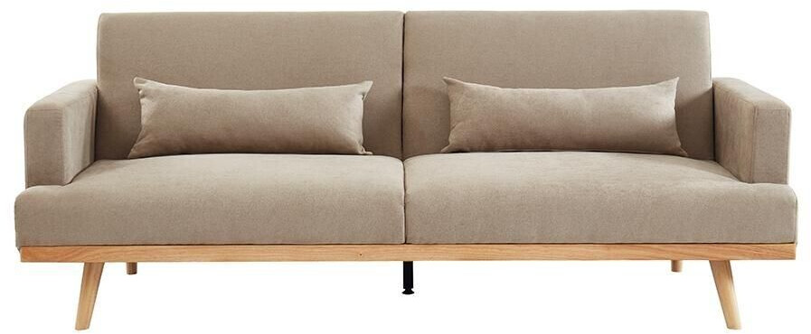 Vente-unique Sofa bed folding sofa 3-seater - fabric - ESME