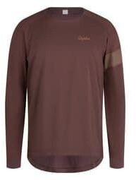 Rapha Trail Windblock Jersey walnut brown chestnut brown