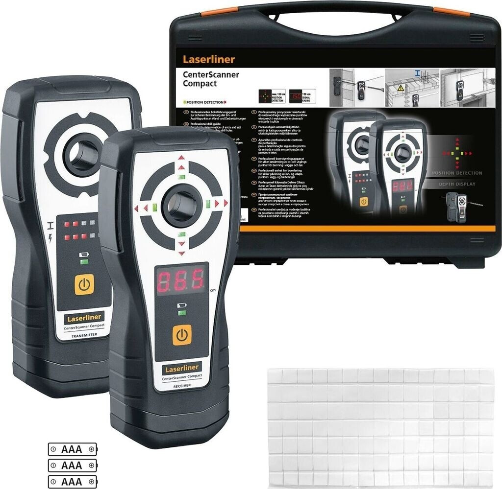 Laserliner Drill guide device CenterScanner Compact (075.400A)