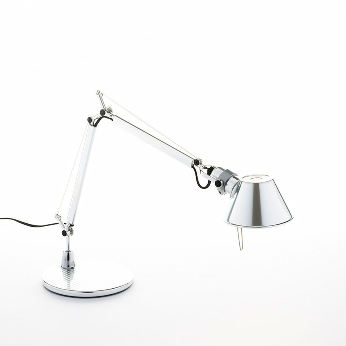 Artemide Tolomeo Micro table lamp aluminum highly polished