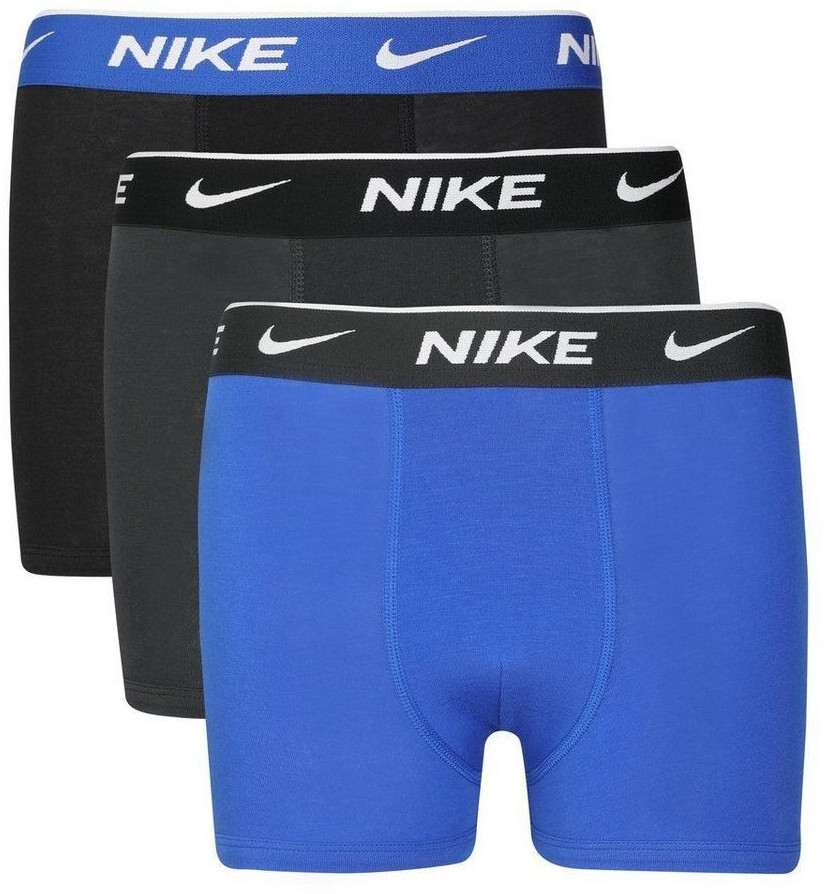 Nike Sportswear Boxershorts EVERYDAY COTTON 3PK BOXER BRIEF blue charcoal black