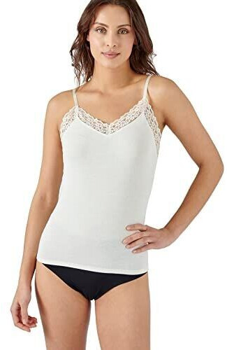 Damart Lace Camisole Thermolactyl Sensitive off-white