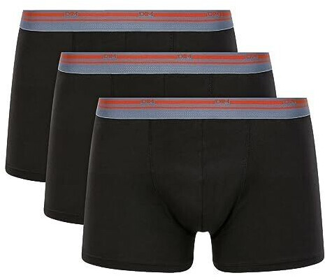 Dim Boxers Classic Colors Stretch Cotton Men x3 black
