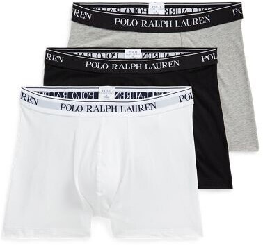 Polo Ralph Lauren Cotton Stretch Boxer Briefs 3-Pack multicolored