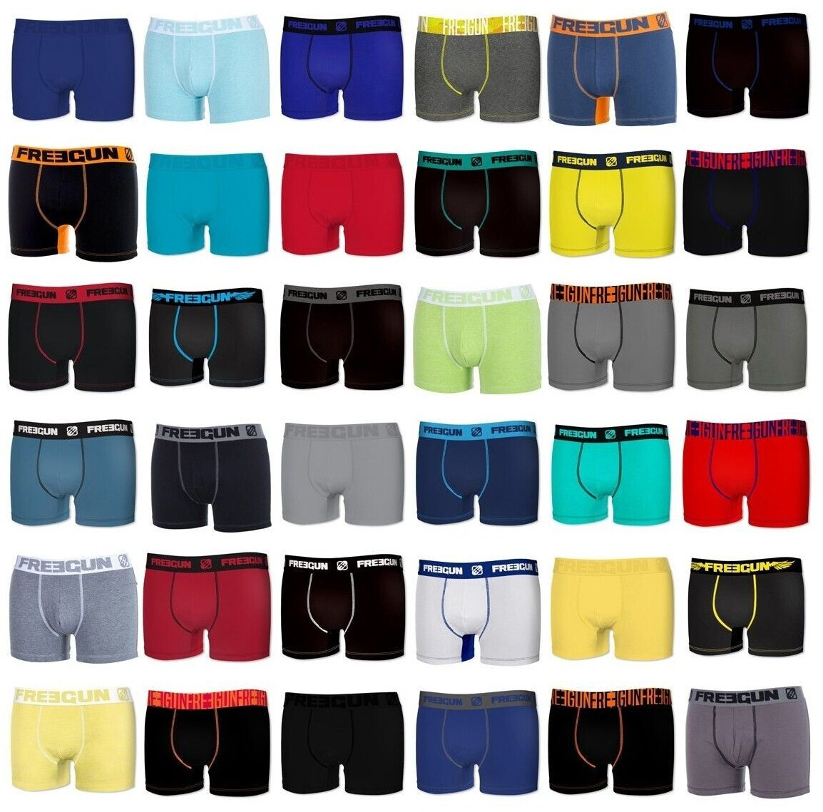 Freegun Fg Bcx5 Multilot Boxer Shorts grey