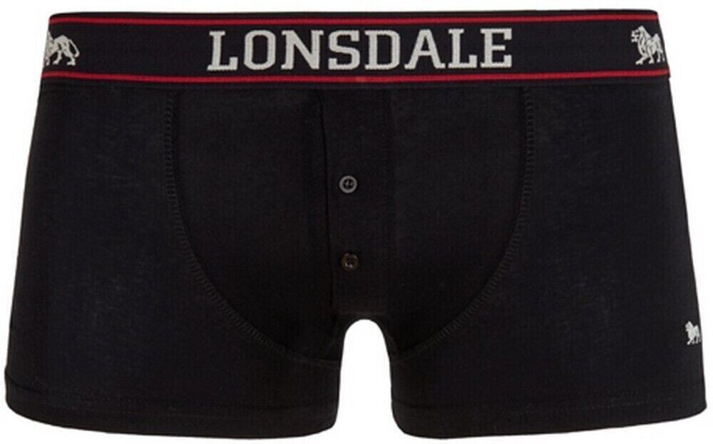 Lonsdale Oakworth Boxer Shorts Double Pack