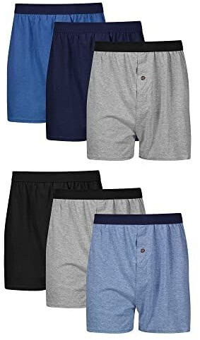 Hanes Knit 6-Pack Boxer Shorts