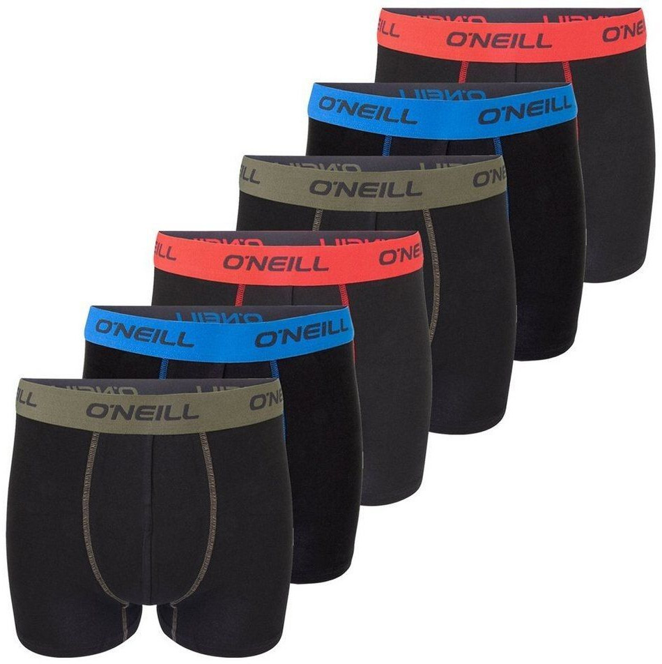 O'Neill 6-Pack Sport Boxer Shorts Cotton