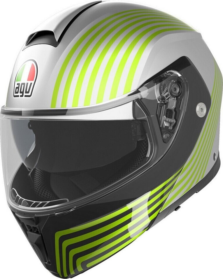 AGV Streetmodular Iseo blanc/jaune