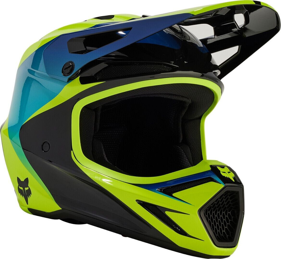 Fox V3 Streak Jugend Black/Green