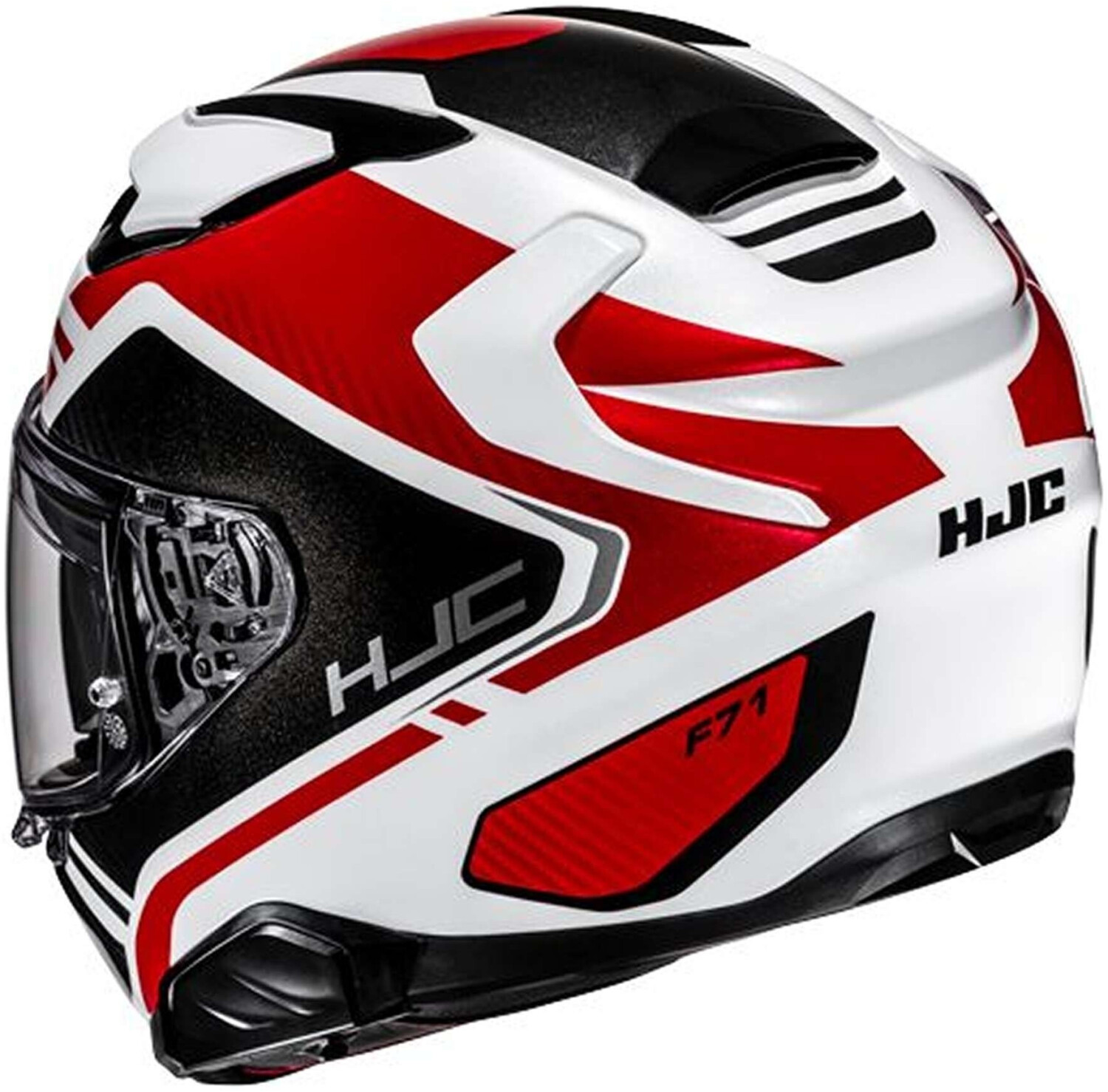 HJC F71 Tozz MC1 noir/blanc/rouge