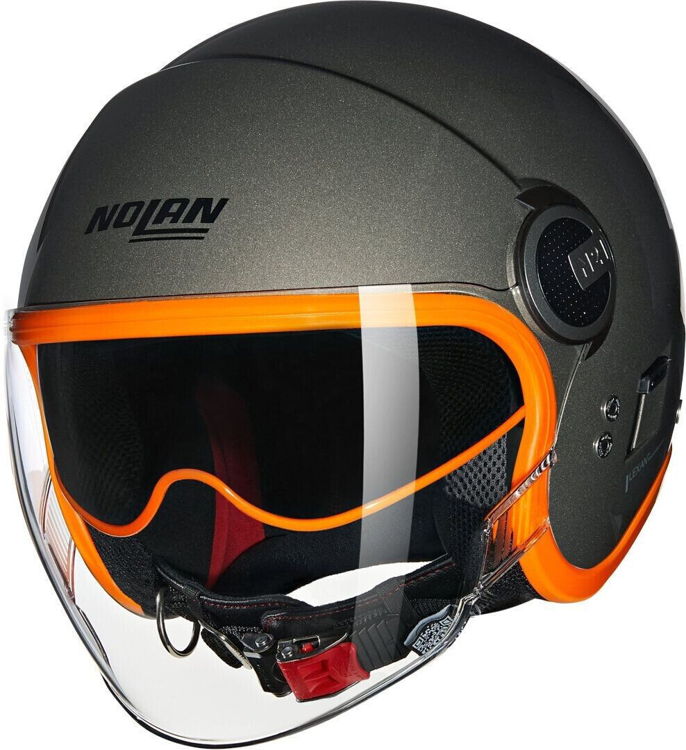 Nolan N21 Visor 06 Ocio gris/orange