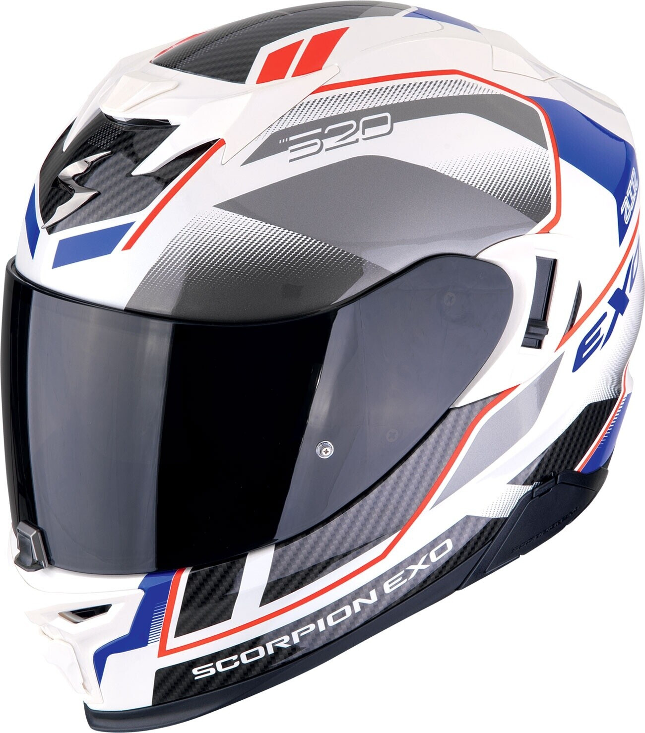 Scorpion Exo-520 Evo Air Lena blanc/rouge/bleu