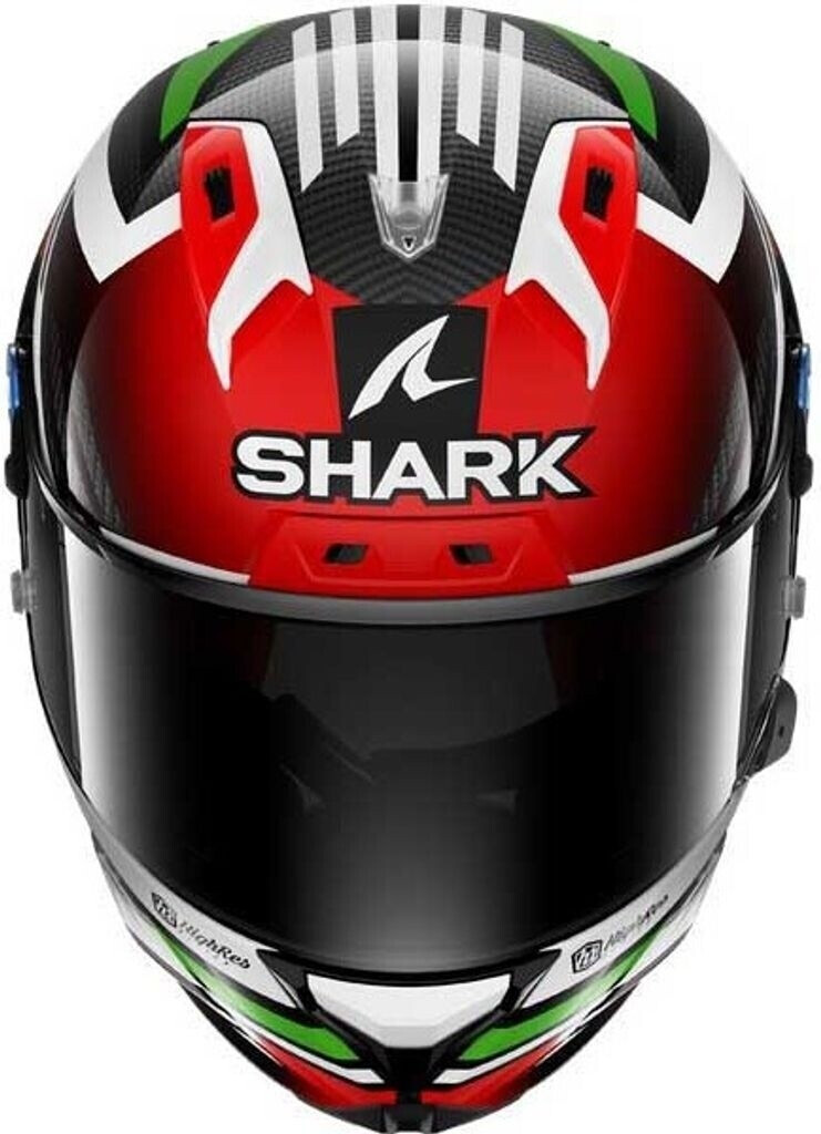 SHARK Aeron GP FIM Firstlap Carbon blanc/rouge/vert