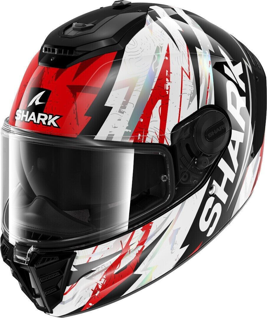 SHARK Spartan RS Hibolt noir/blanc/rouge