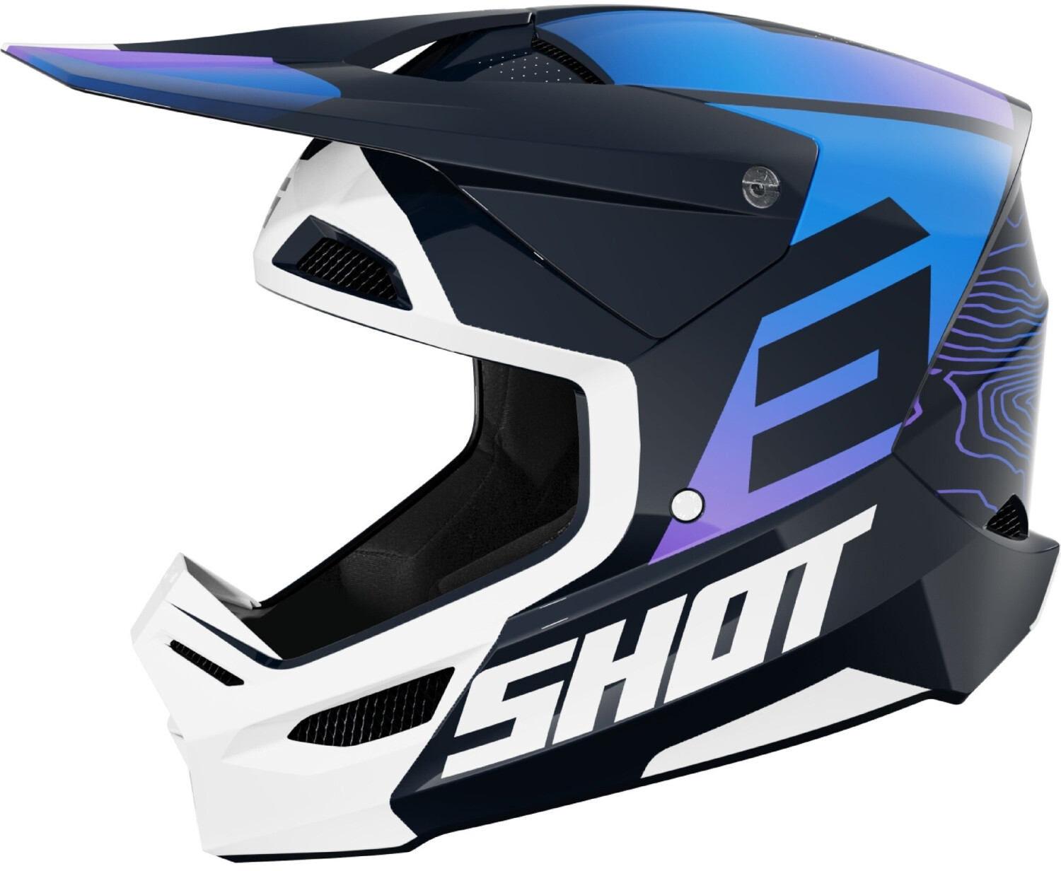 Shot Furious Apex White/Turquoise/Blue