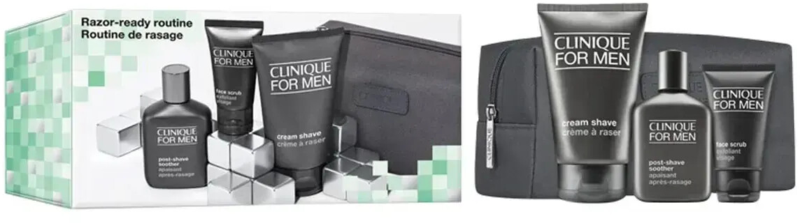 Clinique Razor-Ready Routine Set (3pcs.)