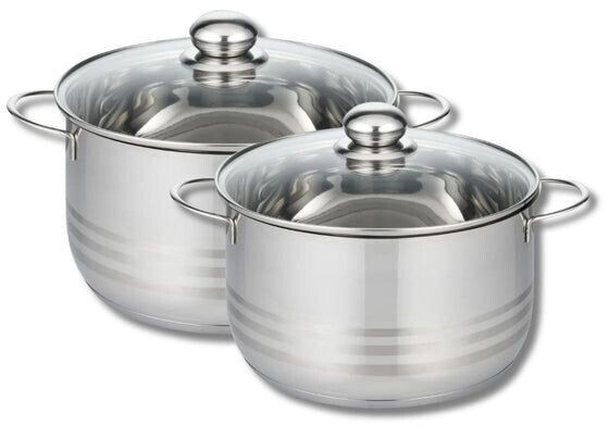 Elo Faitout inox antiadhésif Brillant 20 et 24 cm