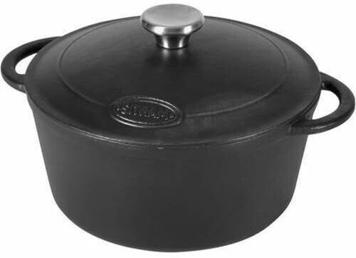 Sitram Cocotte ronde fonte émaillée 4 L noir