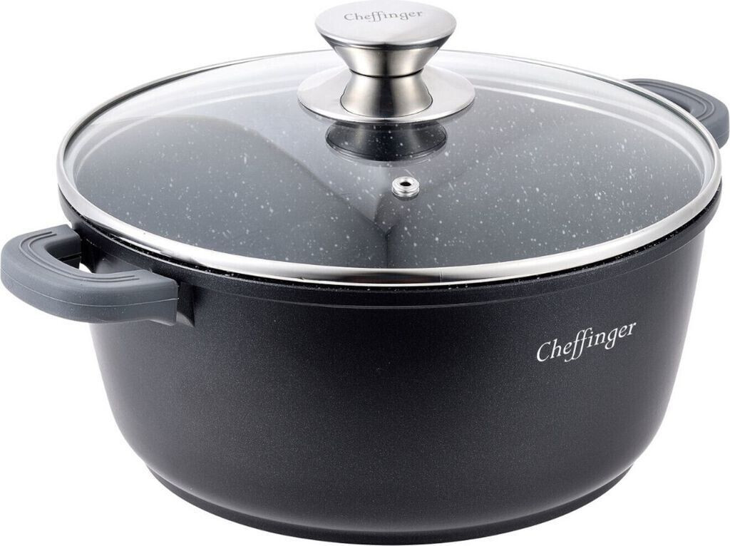 Cheffinger Marmite induction lisse 24 cm