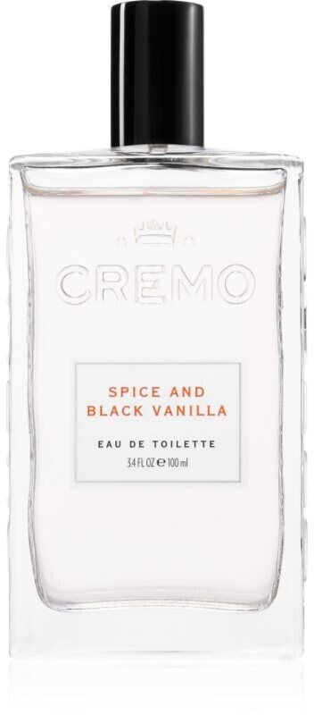 Cremo Spice & Black Vanilla Eau de Toilette 100ml