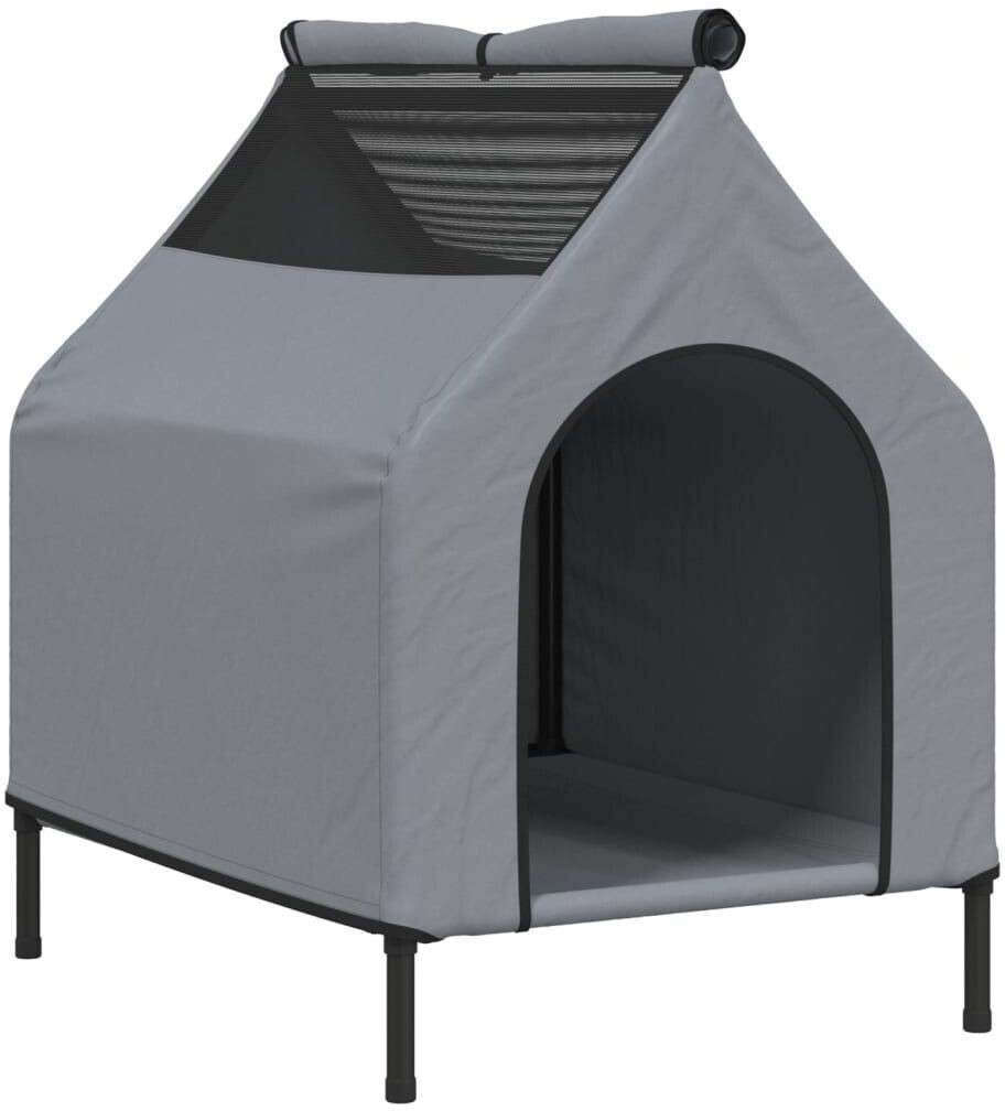 vidaXL Niche pour chien gris 90 x 65 x 85 cm vidaXL Niche pour chien gris 90 x 65 x 85 cm