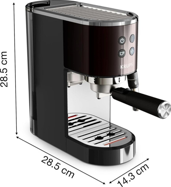 Krups XP444G Virtuoso+ Chrom Schwarz, Bild 9