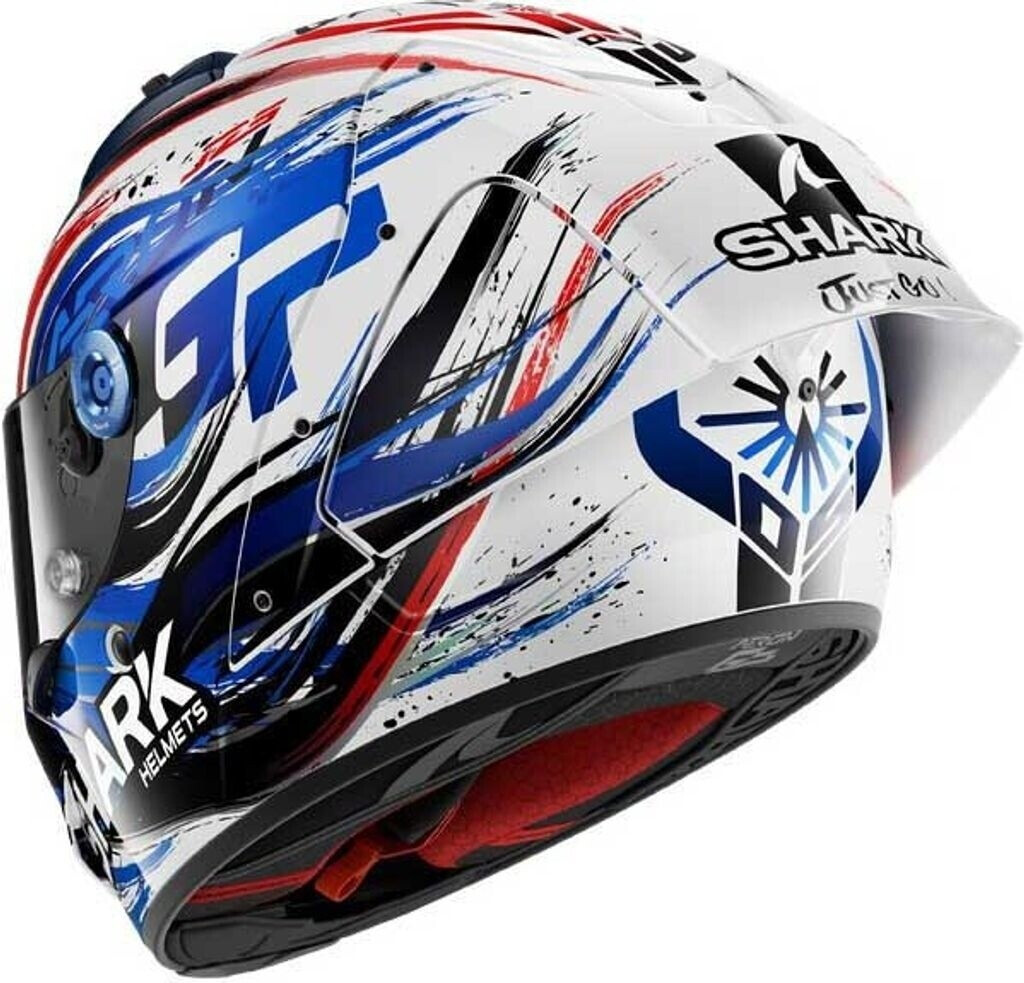 SHARK Aeron GP FIM Racing Replica Signature noir/blanc/bleu/rouge