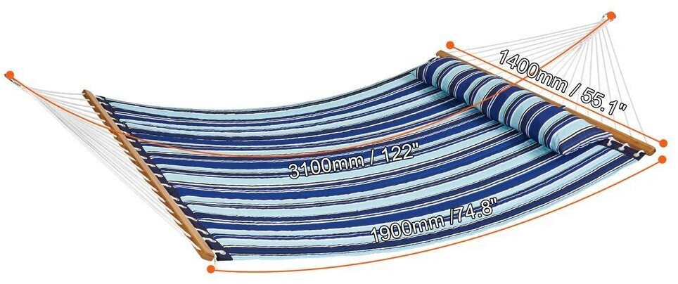 VEVOR Double Hammock 3,66 m