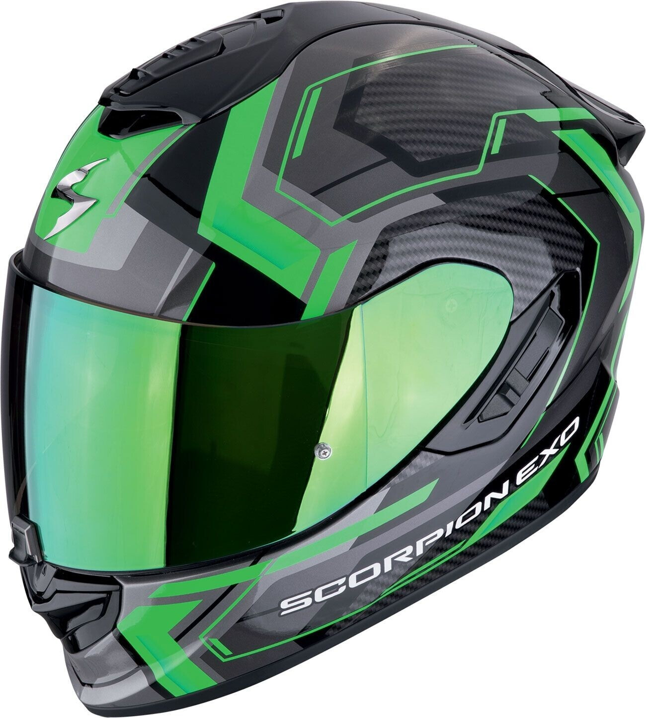 Scorpion Exo 1400 Evo 2 Air Linart noir/vert